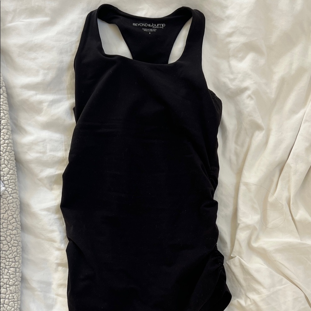 Beyond the Bump Black Tank Top
